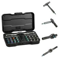 24 in 1 DIY Screwdriver Set, Magnetic Screwdriver Tools Set, Compact and Portable Hardware Ratchet Screwdriver Set, Home Repa...