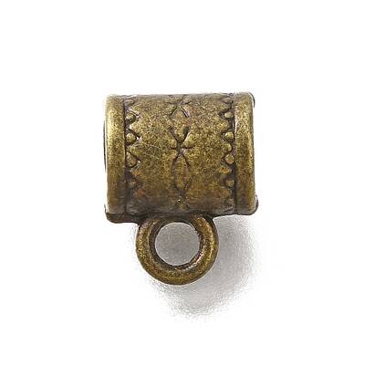 Tibetan Style Alloy Tube Bails