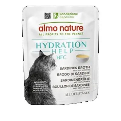 Almo nature spa Almo Hydr Help Broth Sardi 50G