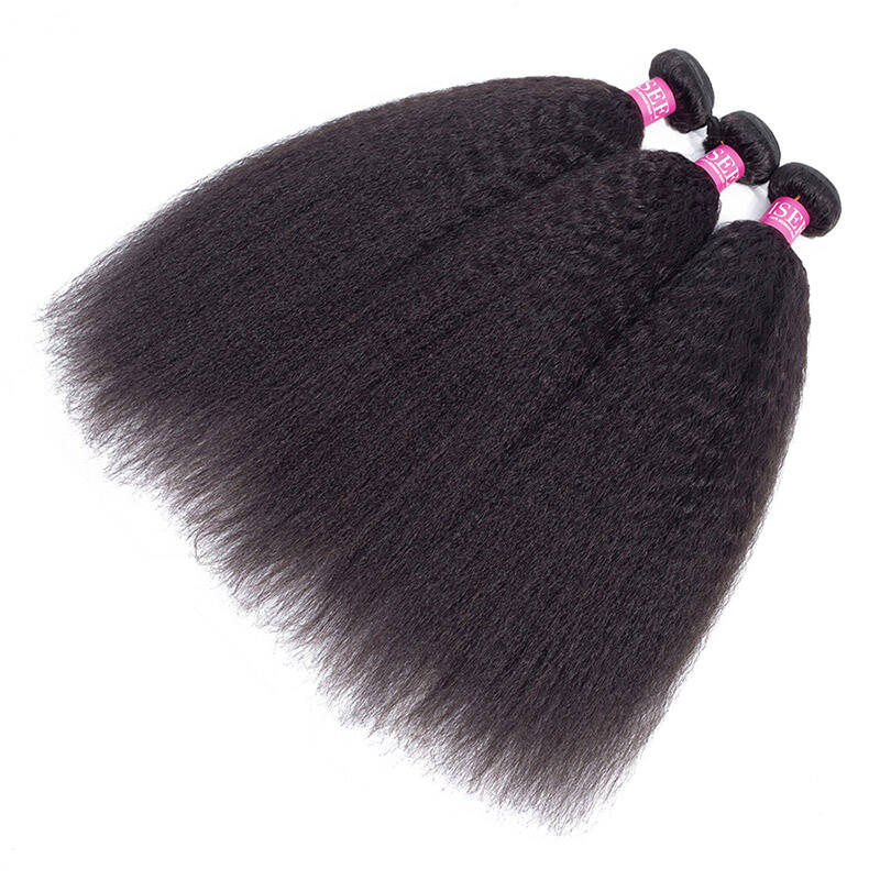 ISEE HAIR 14A Grade 100% Human Virgin Hair unprocessed Kinky Straight/Yaki Straight Bundles Deal