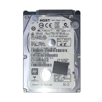 678308-002 HP 320GB 7200RPM SATA 6Gb/s 32MB Cache 2.5-inch Hard Drive