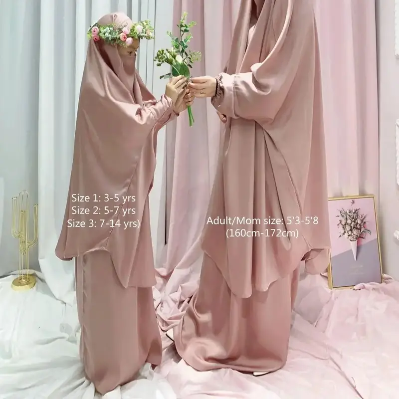 Women's Solid  Knot Hooded Batwing Sleeve Kaftan,Modest Long Sleeve Dress for daily Outdoor Wear ,Women's Islamic Clothing fo...