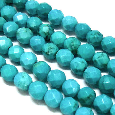 Natural Magnesite Round Beads Strands