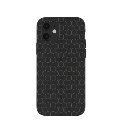 Black Hexclad iPhone 12/ iPhone 12 Pro Case