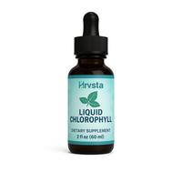 Chlorophyll Liquid Drops – Organic Detox & Immune Support, Internal Deodorizer & Skin Health Supplement, Non-GMO, 4 Month S...