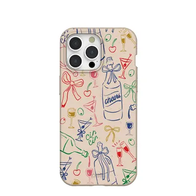 Seashell Midnight Toast iPhone 15 Pro Max Case