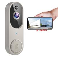 1080P Wireless Doorbell Camera, Smart WiFi Video Doorbell, AI Human Detection, Two-Way Audio, Night Vision, Cloud Storage, In...