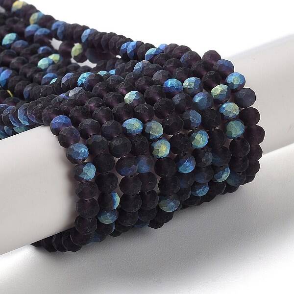 Transparent Glass Beads Strands