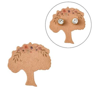 Cardboard Earring Display Cards