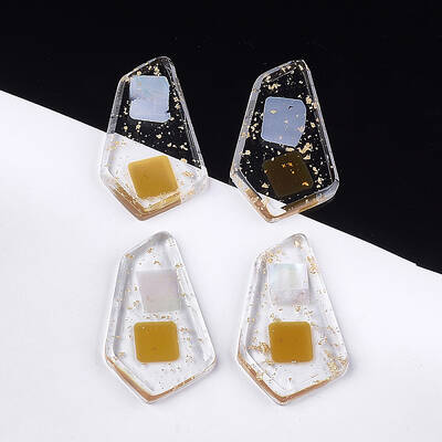 Transparent Resin Cabochons