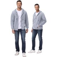 YUYANGDPB Men's Zipup Hoodie Lightweight Hooded Sweatshirt with Pocket Loose Spandex Plaid Hoodie Stretch Long Sleeve Tour Sh...