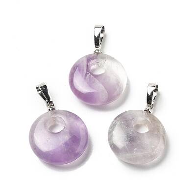 Natural Amethyst Pendants