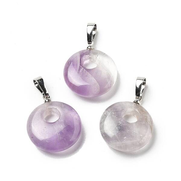 Natural Amethyst Pendants