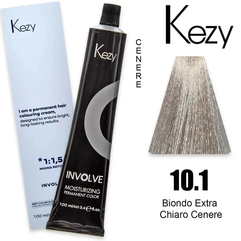 Kezy Involve Color 100 Ml Biondo Extra Chiaro Cenere 10.1