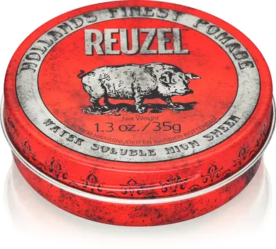 Reuzel Pomata rossa idrosolubile ad alta copertura - Pomata per capelli 35 g