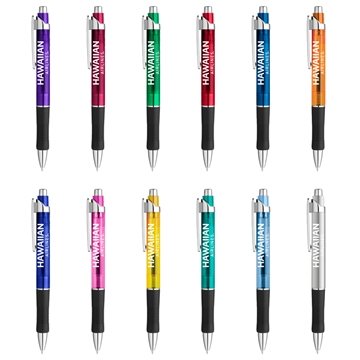 100 Custom Albany Gel Pen - Rubber Grip
