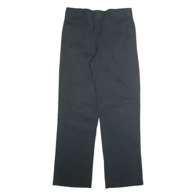 DICKIES Chino Mens Trousers Black Regular Straight W30 L32