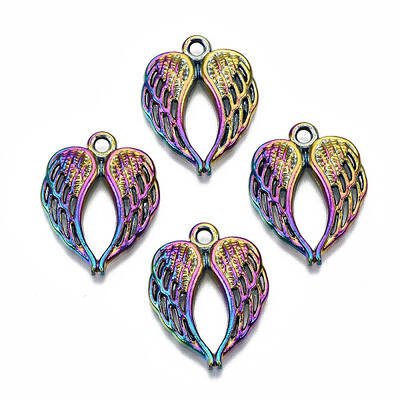 Rainbow Color Alloy Pendants