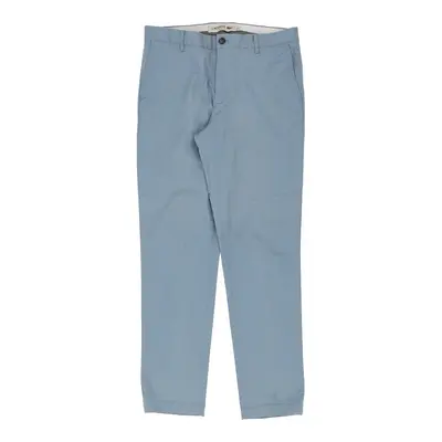 Lacoste Slim Fit Chinos - 34W 32L Blue Cotton
