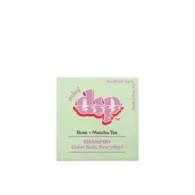 Mini Dip Color Safe Shampoo Bar for Every Day - Rose & Matcha Tea | Size: 0.75 oz