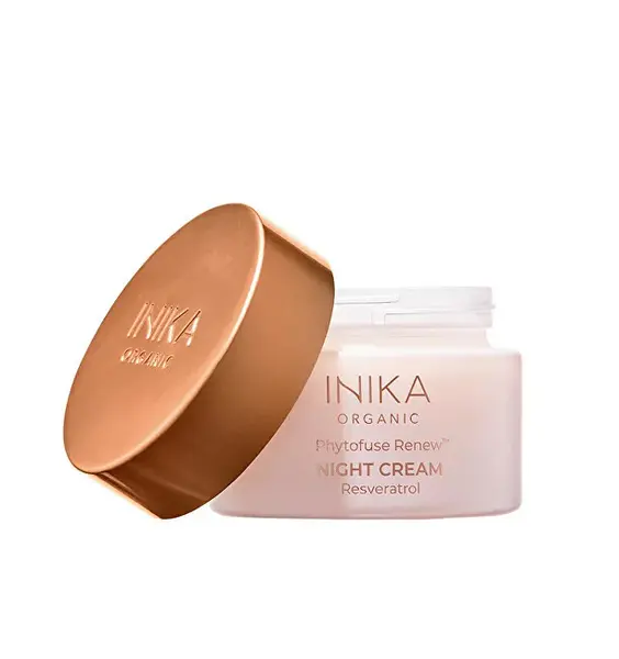 Inika Organic Crema Notte Al Resveratrolo Phytofuse Renew (Crema Notte Al Resveratrolo) 50 Ml