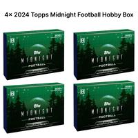 Football PYT 100 - 2024 Topps Midnight Football 4 Box Half Case Break
