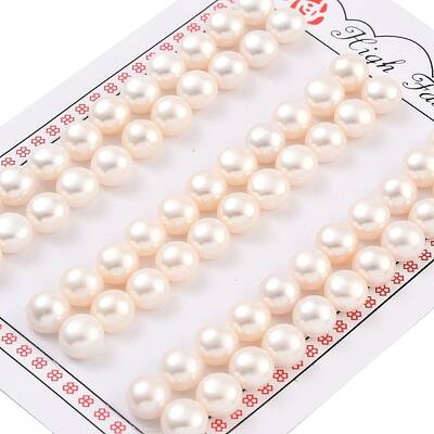 Grade 6A Natural Cultured Freshwater Pearl Beads