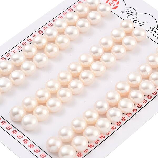 Grade 6A Natural Cultured Freshwater Pearl Beads