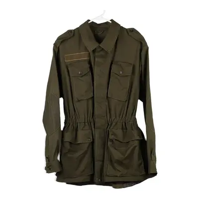 Unbranded Jacket - Large Green Cotton Blend