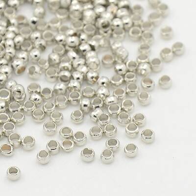 Brass Crimp Beads