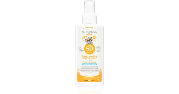 Alphanova Bébé Sun Spray SPF50 ORGANIC 125G