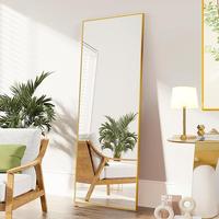 Full-Length Mirror, Gold Rectagle 21\