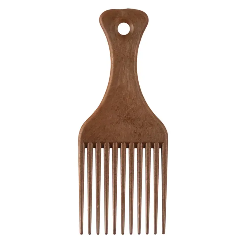 Eurostil Wooden Digger Medium Comb 11 Teeth 1pc