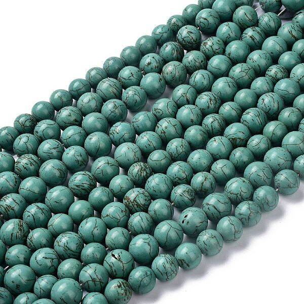 Natural Howlite Beads Strands