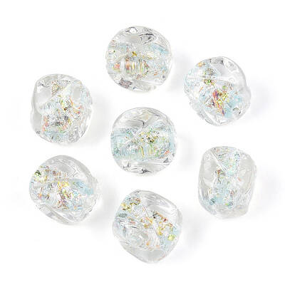 Handmade Foil Lampwork Beads
