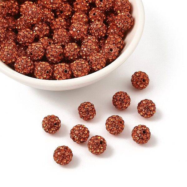 Pave Disco Ball Beads