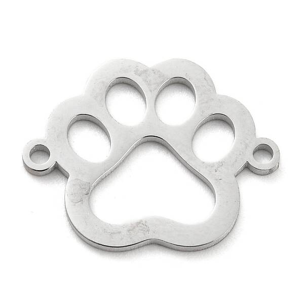 Non-Tarnish 304 Stainless Steel Hollow Connector Charms