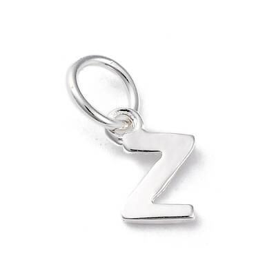 925 Sterling Silver Letter Charms
