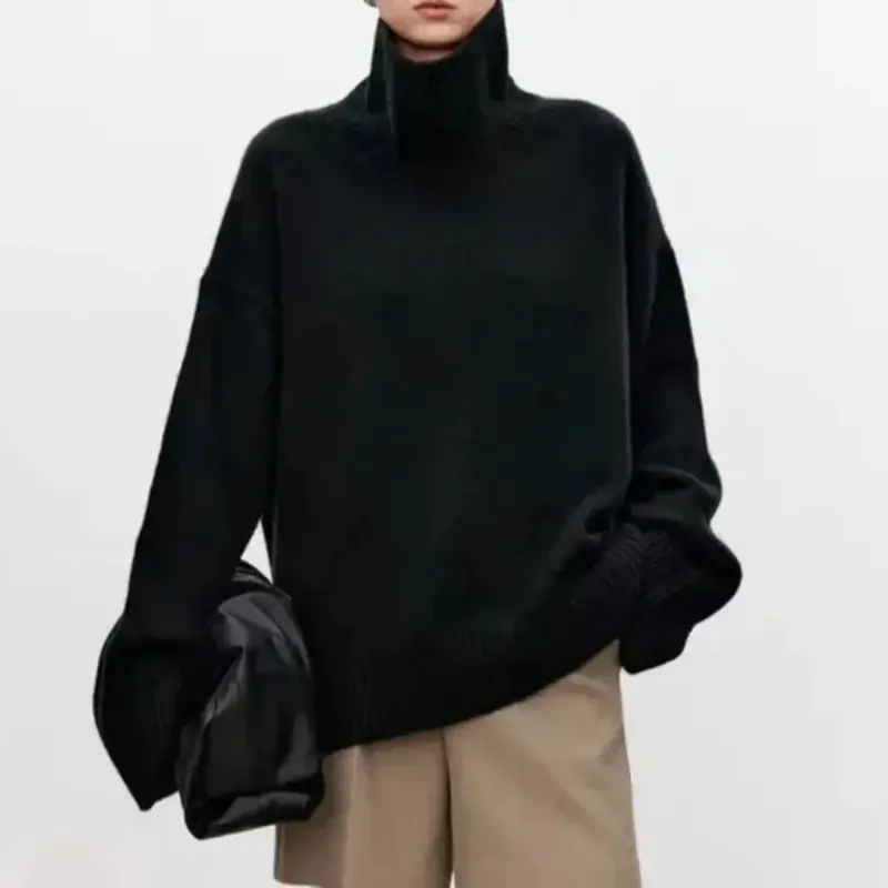Valora Cashmere High-Neck Sweater