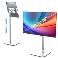 Height-adjustable iPad Stand for Desk with Metal Base, 16\
