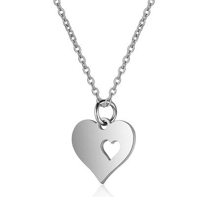 Non-Tarnish 201 Stainless Steel Pendants Necklaces