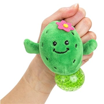 100 Custom Cactus Stress Buster - Plush & Gel Beads