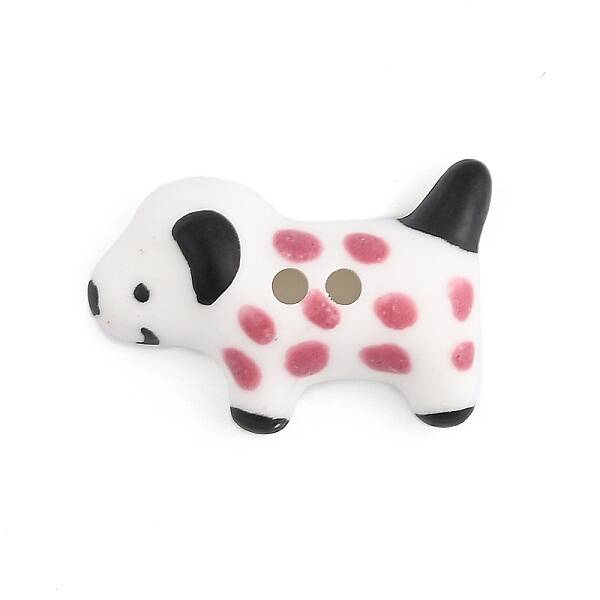 Dog Ceramic Buttons
