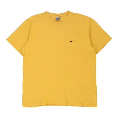 Nike T-Shirt - XL Yellow Cotton