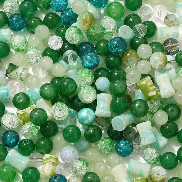 Mixed Style Glass Beads