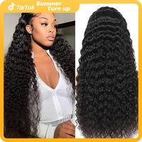 [NEW IN] GARAXIS 250% Density 13X6 Deep Wave Lace Front Wigs Human Hair Curly Wig Wet and Wavy HD Lace Front Wig Pre Plucked ...