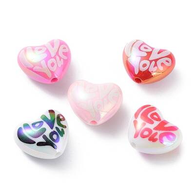 UV Plating Opeque Acrylic Beads