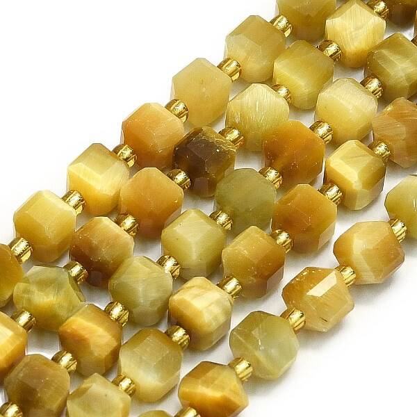Natural Gold Tiger Eye Beads Strand