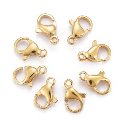 304 Stainless Steel Lobster Claw Clasps