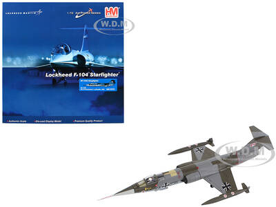 Lockheed RF-104G Starfighter Fighter Aircraft \